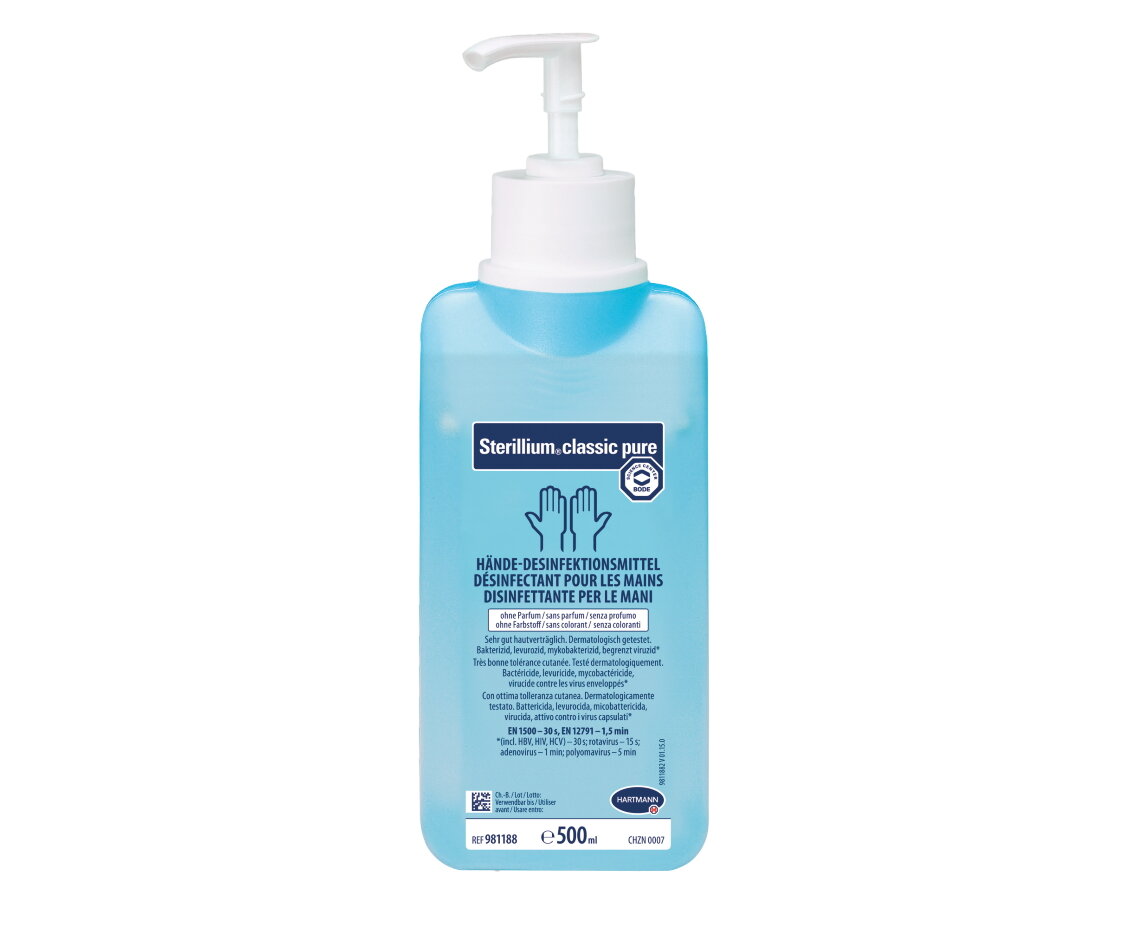 Sterillium Classic Pure 500ml mit Pumpe