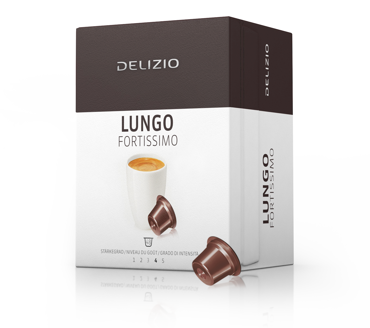 Delizio Lungo Fortissimo 48 gélules