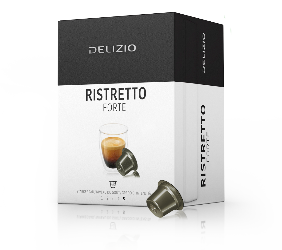 Delizio Ristretto Forte 48 gélules