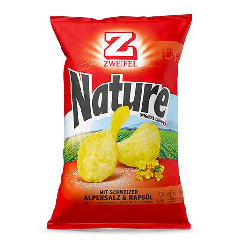 Zweifel chips, nature, 280 g