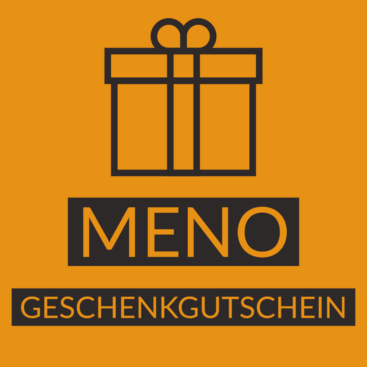 Digital Meno shop gift voucher