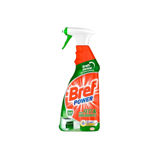 Bref Kitchen Cleaner Power Spray Grease & Burnt On 750ml