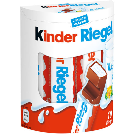 Kinder chocolate bars, 10 x 21g