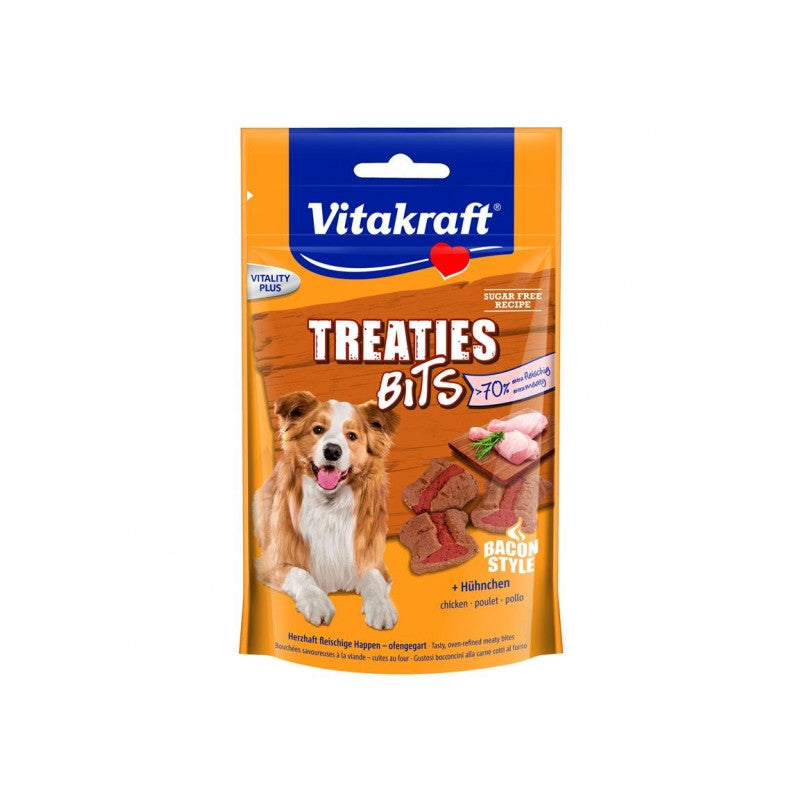 Treaties Bits Hühnchen Bacon 120 g Beutel