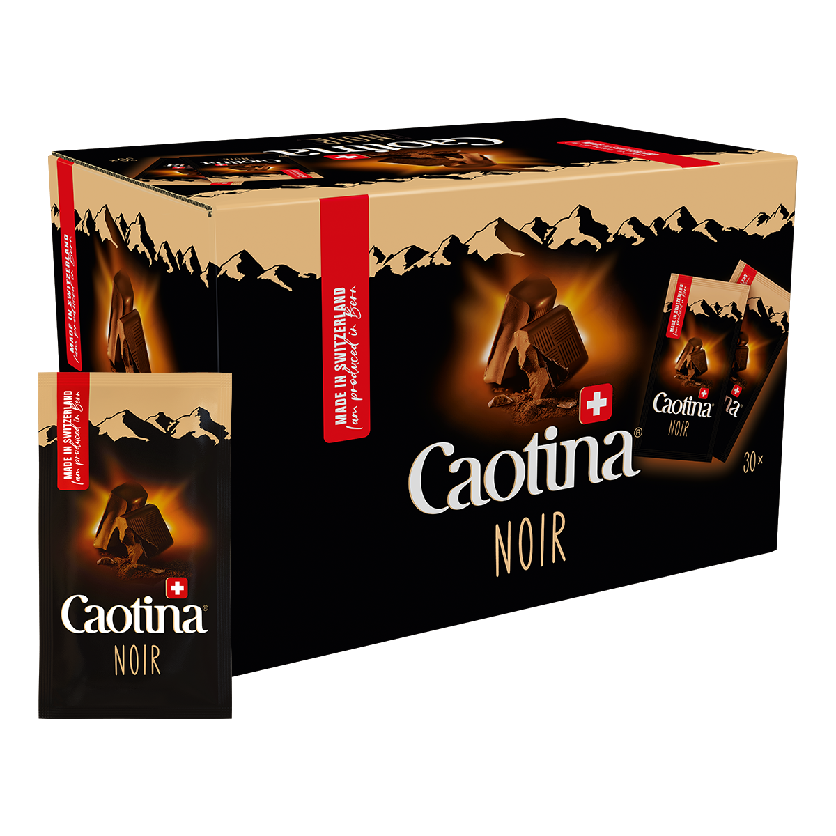 Caotina noir, Portionen, 30 x 15 g