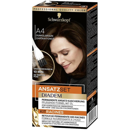 Schwarzkopf Tiara Attachment Set A4 Dark Brown