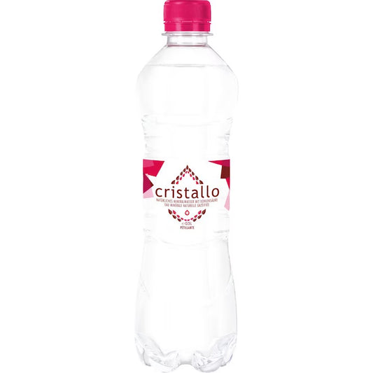 Cristallo red sparkling, PET 50 cl
