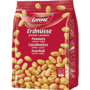 Lorenz peanuts roasted & salted, 500 g