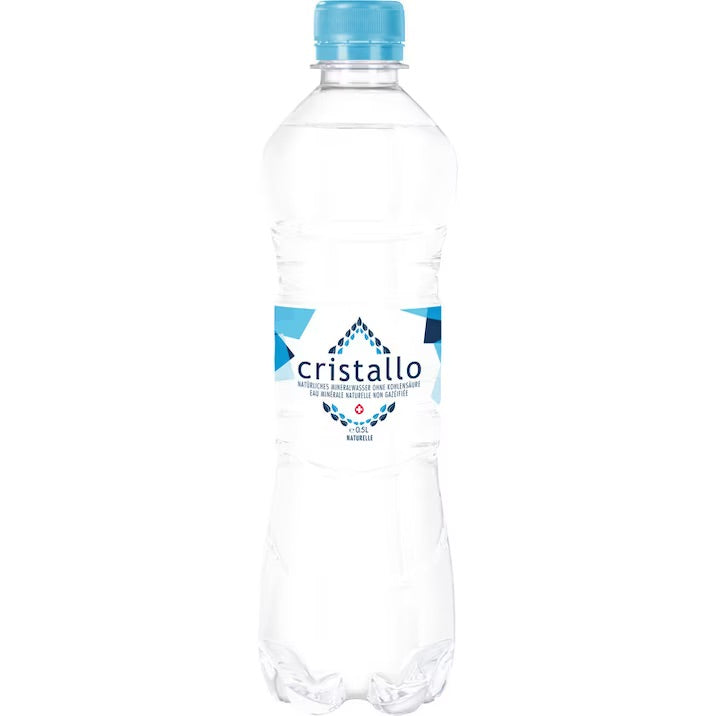 Cristallo blau ohne Kohlensäure, PET 50 cl