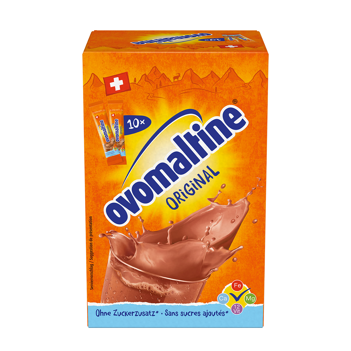 Ovomaltine Stick, 8 x 10 x 15 g
