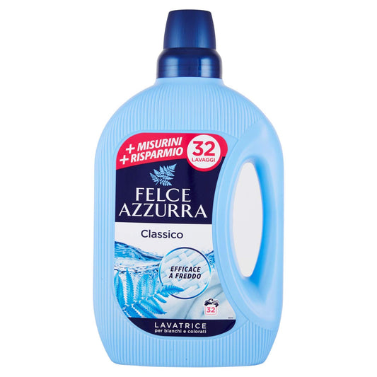 Felce Azzurra – Classic Liquid Laundry Detergent (32 washes – 1.595 L)