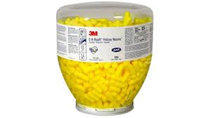 3M Soft Yellow Neons Einweg Gehörschutzstöpsel EN352, Polyurethan Gelb, SNR 34dB, 500