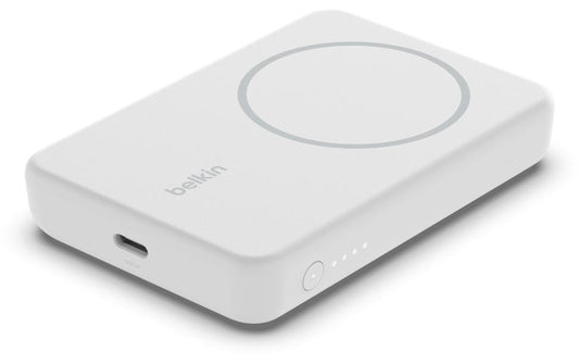 Belkin Powerbank Boost Charge kabellos 5000 mAh Weiss