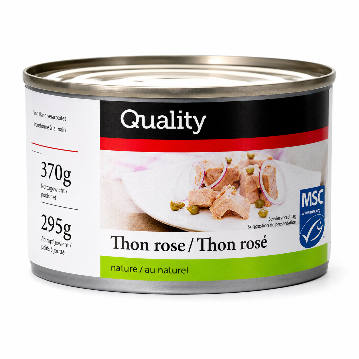 Quality MSC Thon Rosé Nature 370g
