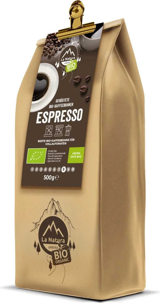 La Natura Bio Espresso Kaffeebohnen 500g