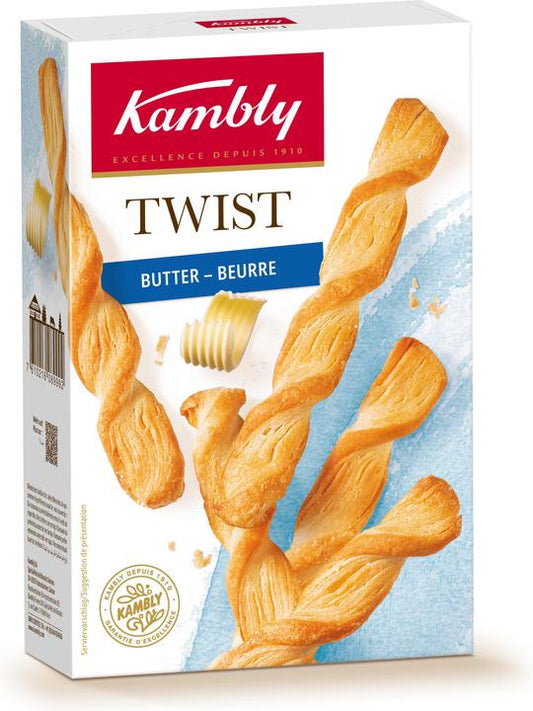 Kambly Twist Butter – Feines Schweizer Blätterteiggebäck