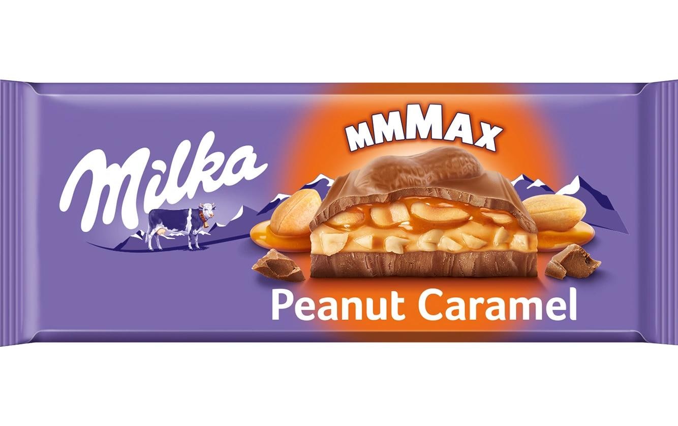 Milka Tafelschokolade Mmmax Peanut Caramel 276 g