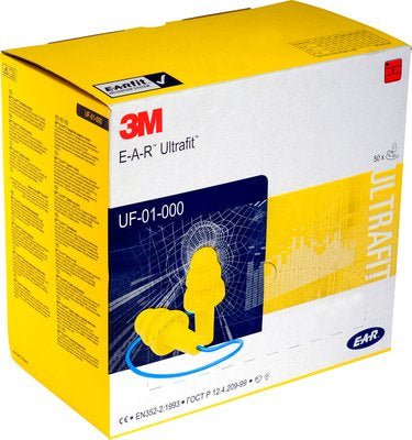 3M XA007701908 Wiederverwendbarer Ohrstöpsel Blau, Gelb 1 Paket - Meno - Shop