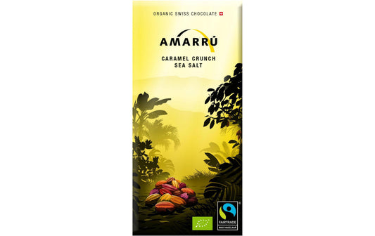 Amarru Tafelschokolade Caramel Crunch Sea Salt Bio 100 g