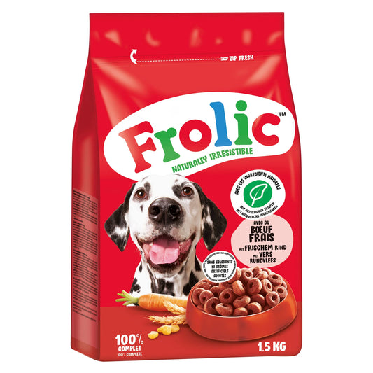 Frolic Hundefutter mit Rind 2.6kg