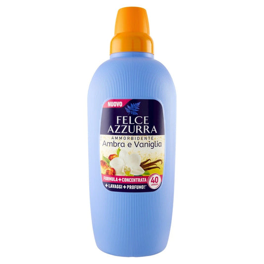 Felce Azzurra – Concentrated Fabric Softener Amber & Vanilla 2L (40 washes)