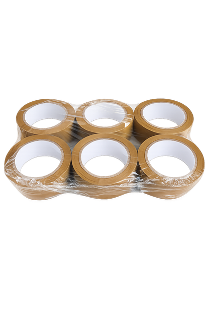 Klebeband Braun 6er-Pack 50mmx100mm