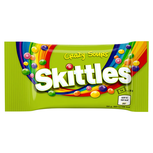Skittles Crazy Sours, 38g