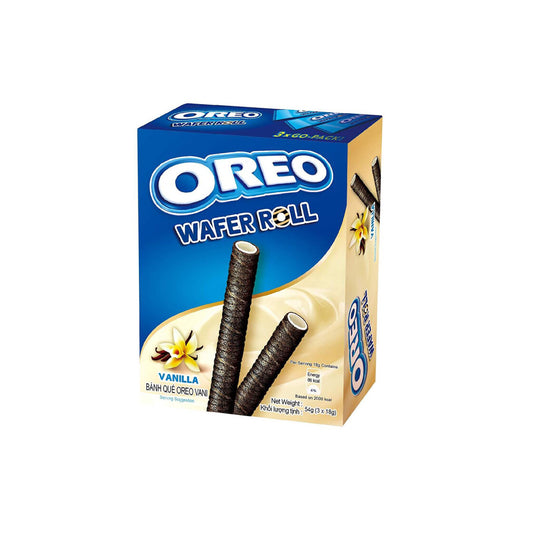 Oreo Wafer Roll Vanilla, 54g