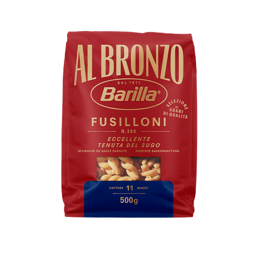 Barilla Al Bronzo Fusilloni No. 380 – 500 g