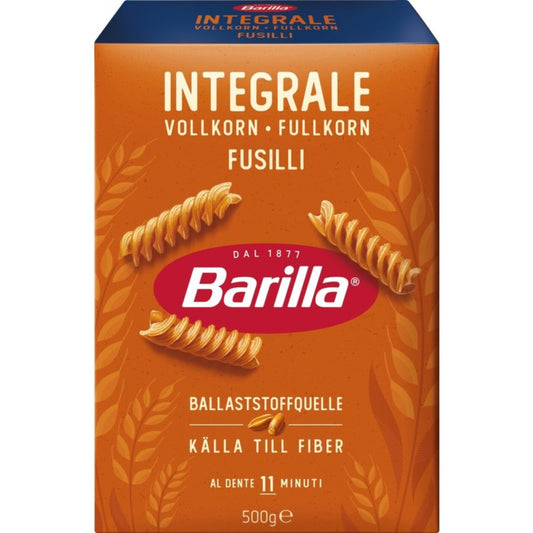 Barilla Whole Wheat Fusilli – 500 g