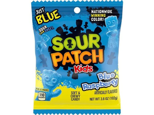 Sour Patch Kids Blue Raspberry, 102g