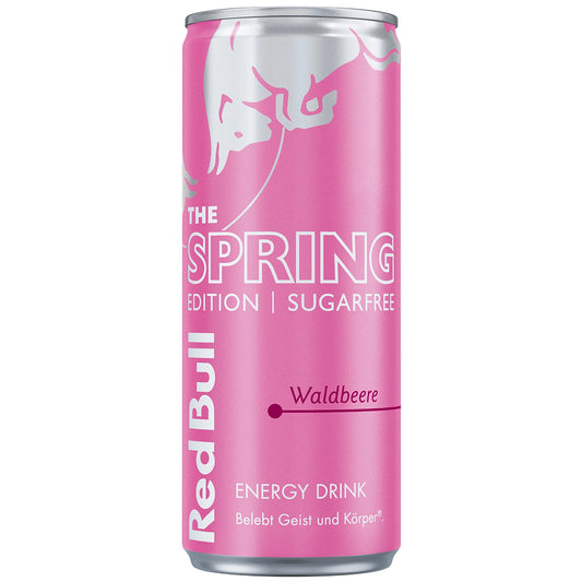 Red Bull Spring Edition Sugarfree Waldbeere, 250ml