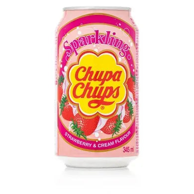 Chupa Chups Strawberry can, 345ml