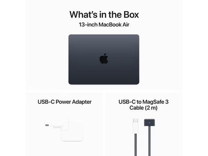 Apple MacBook Air 13" 2024 M3 8C GPU / 256 GB / 8 GB Mitternacht