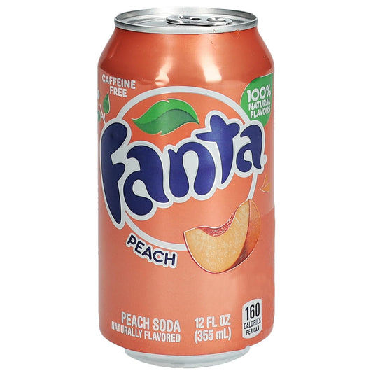 Fanta Peach - Pfirsich, 355ml Dose