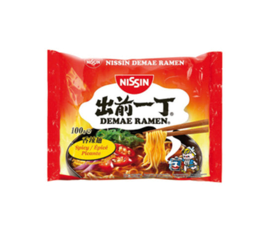 Nissin sachet de soupe de nouilles épicée 100 g