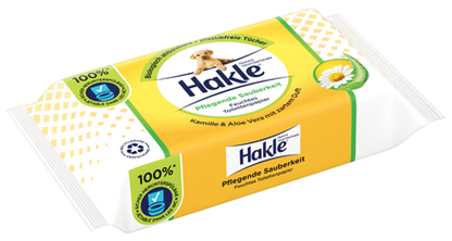 Hakle wet wipes nourishing cleanliness refills 42 pieces