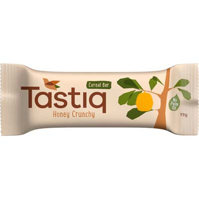 Tastiq Cereal Bar Honey Crunchy 19g