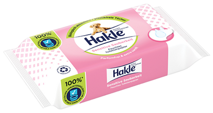 Hakle wet wipes sensitive cleanliness 42 pieces