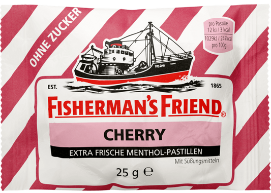 Fisherman's Friend Cool Cherry is 25 g