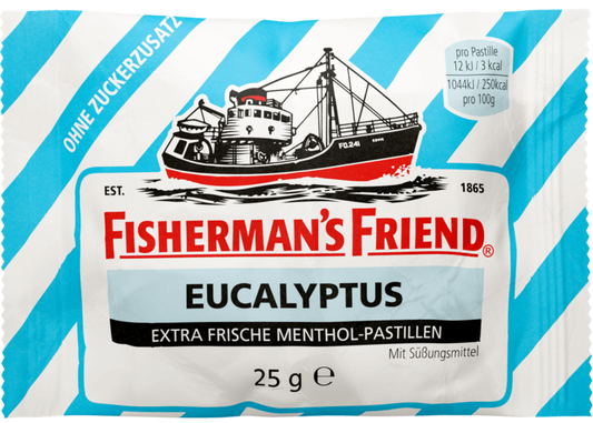 Fisherman's Bonbons Eucalyptus-Menthol 25 g