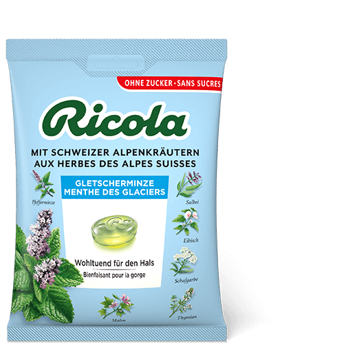 Ricola sweets glacier mint without sugar 125 g