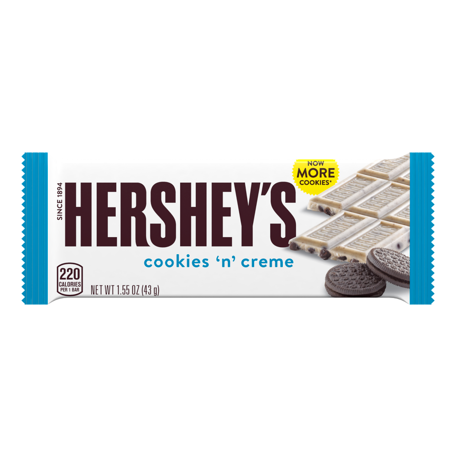 Hershey’s Cookies Creme, 43g