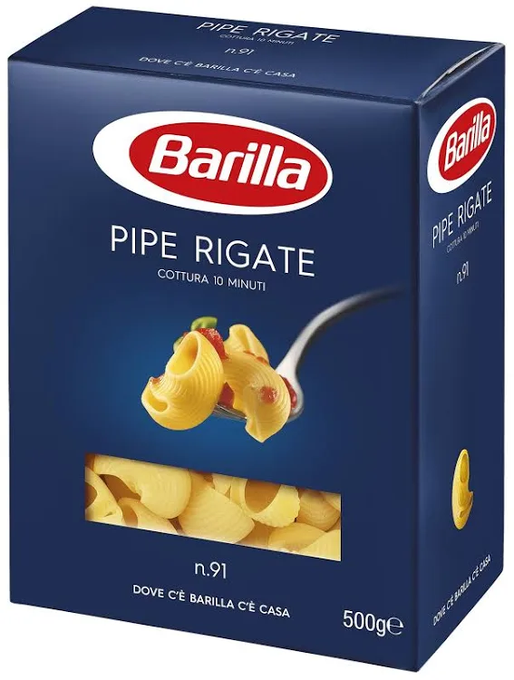 Barilla Pipe Rigate No.91 500g
