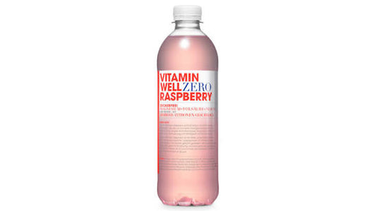 Vitamin Well Zero Raspberry 12x500ml