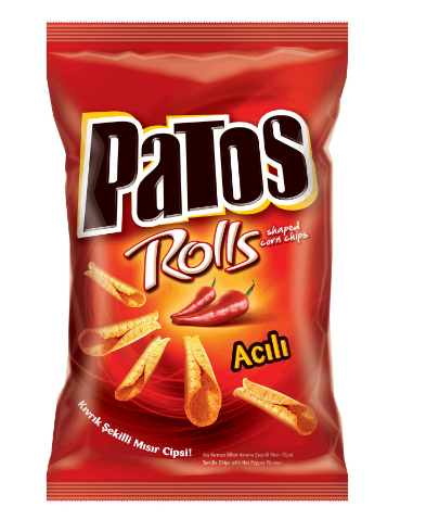 Rouleaux de chips Patos, 109 g