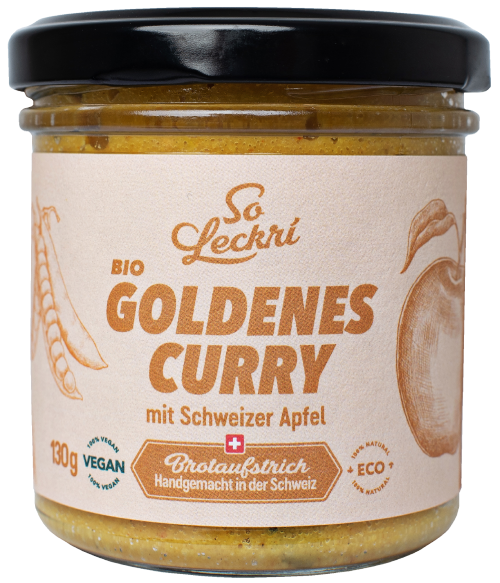 Bio Golden Curry Brotaufstrich