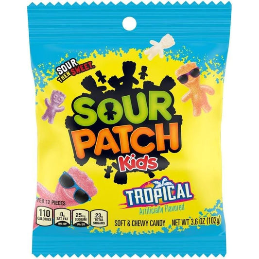 Sour Patch Kids Tropical, 102g