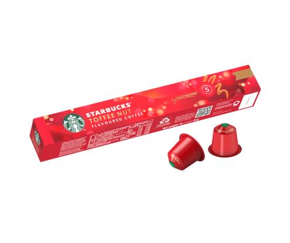 Starbucks Toffee Nut By NESPRESSO®, 10 capsules