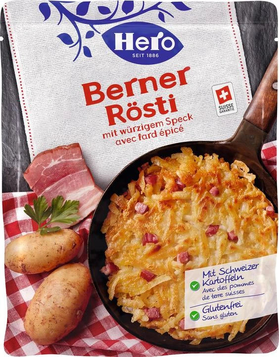 Hero Berner Rösti mit würzigem Speck